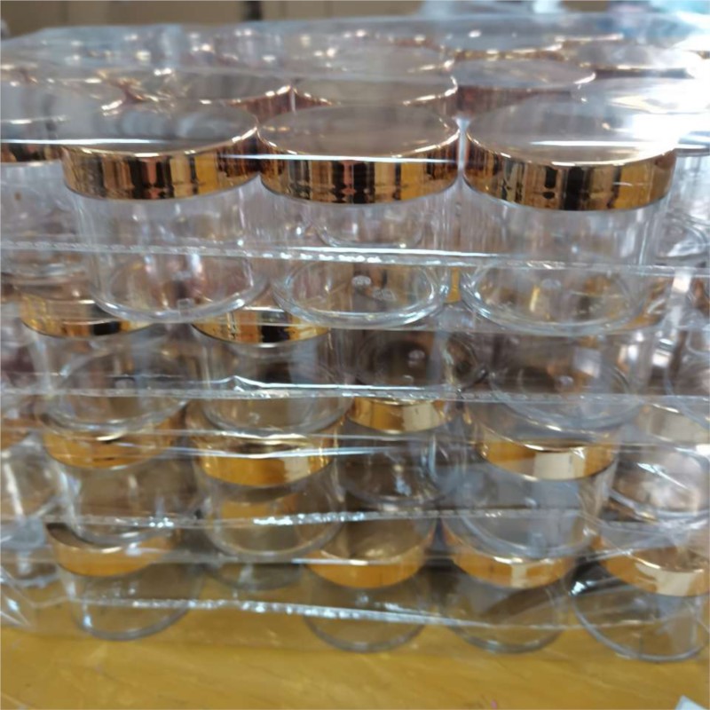 Acrylic Powder Clear - 20/50/100Pcs ฝาปิดทองล้างขวดรีฟิลขวด 10/30/60ML แต่งหน้าคอนเทนเนอร์เดินทางเครื่องสําอางค์ Jar สําหรับอะคริลิคผง