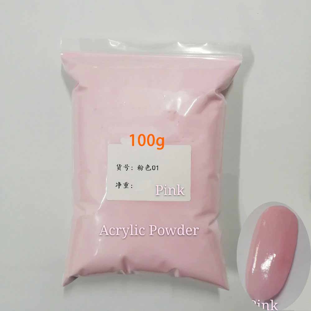 Acrylic Powder Clear - ผงอะคริลิคขนาด28/50/100ก. ผงขยาย/แกะสลัก/จุ่มผงอะคริลิกฝรั่งเศสเปลือยผงทำเล็บอะคริลิคฝุ่นสำหรับเล็บ