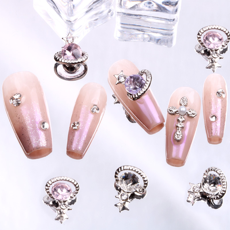 TSZS 10 ชิ้น/ล็อตโลหะขนาดเล็กP - Nail Art Lotso บทวิจารณ์และราคา