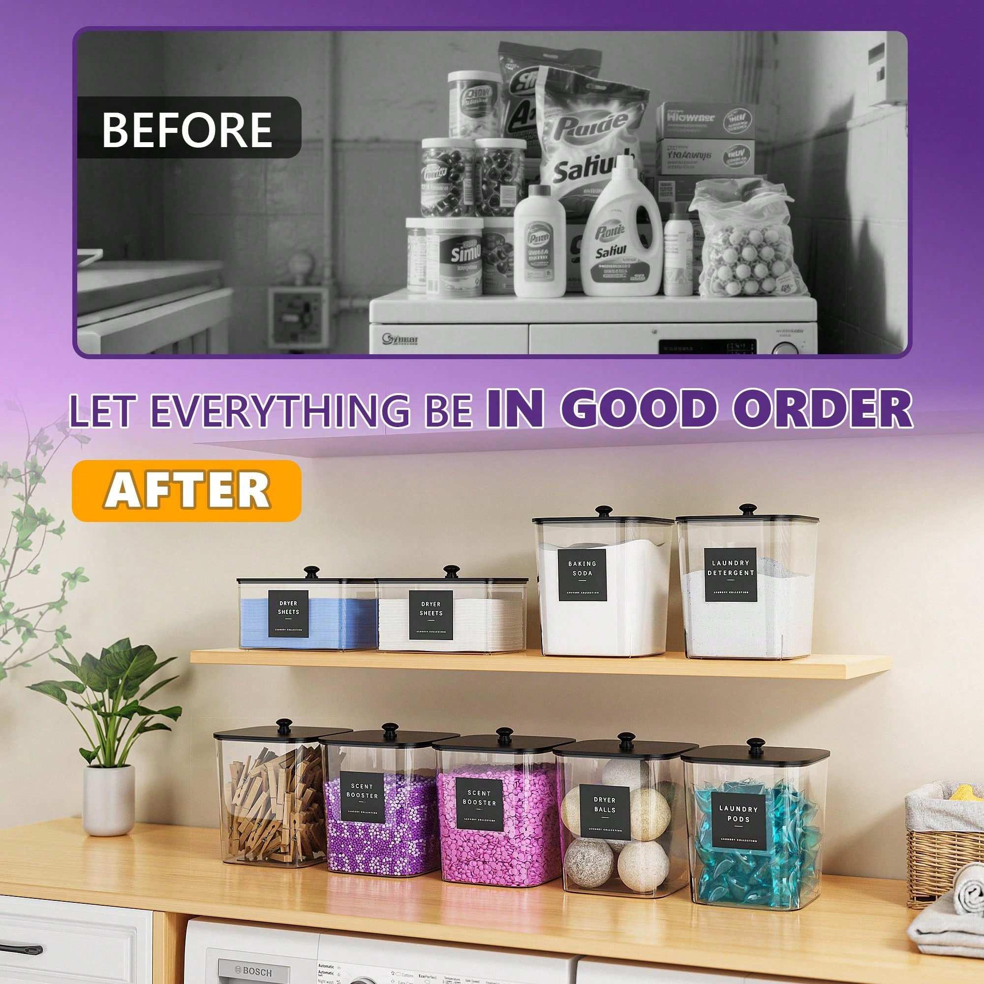 กล่องเก็บแคปซูลซักผ้าสไตล์โมเด - Acrylic Powder Clear บทวิจารณ์และราคา