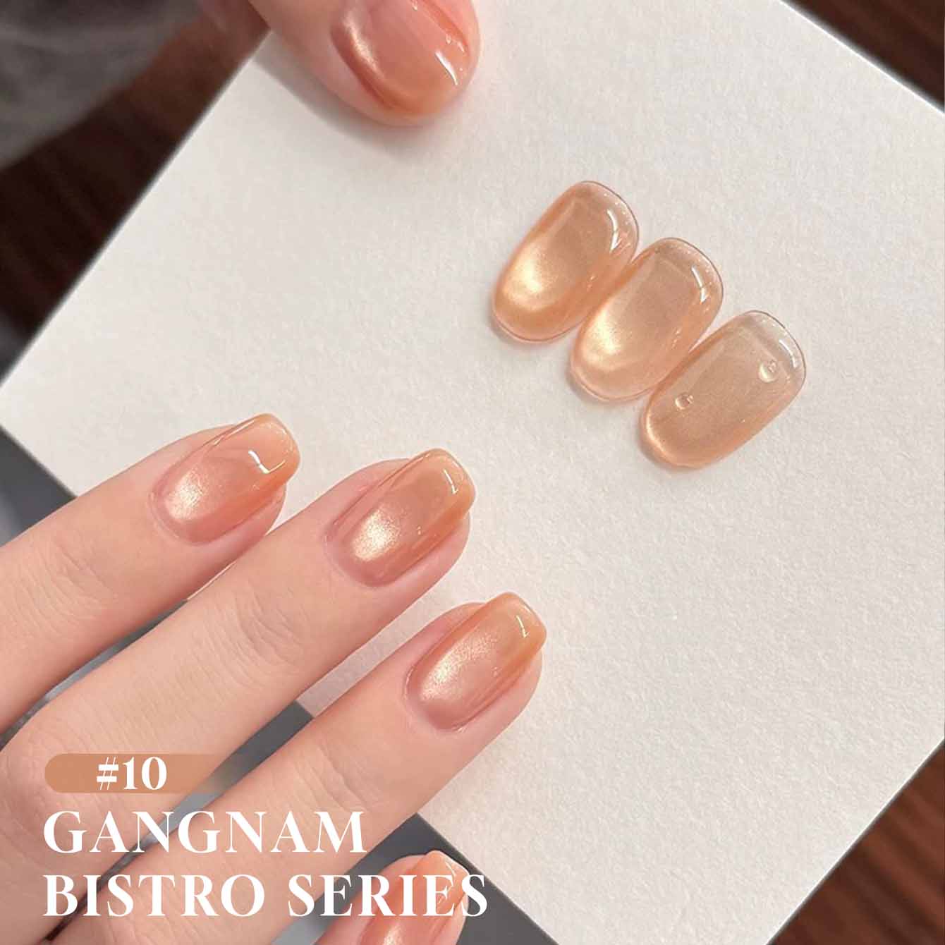 MIANEL 12ML Jiangnan Bistro Ca - Nail Art Pink Cat Eye บทวิจารณ์และราคา