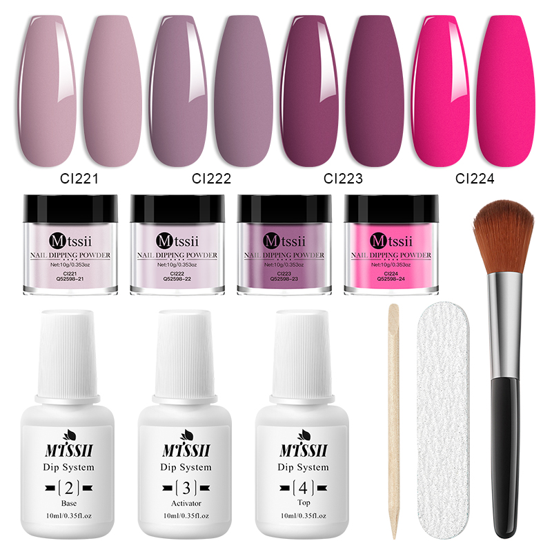 ชุดผงทำเล็บแบบจุ่ม 10 ชิ้น/ชุด - Nail Art Chrome บทวิจารณ์และราคา