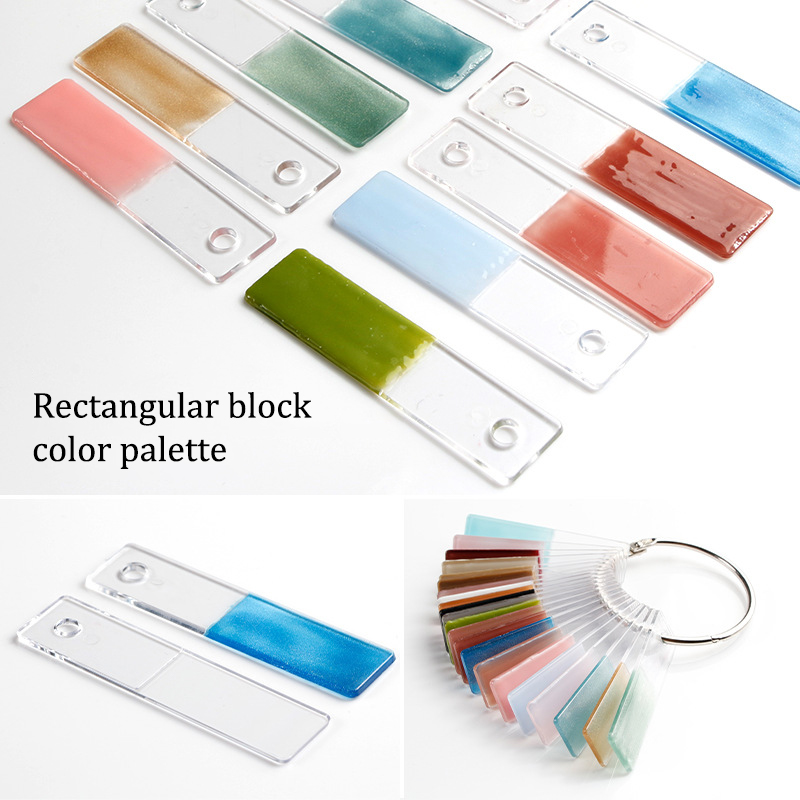 แผ่นตัวอย่างสีเล็บปลอมสำหรับทำ - Nail Art Pinterest บทวิจารณ์และราคา