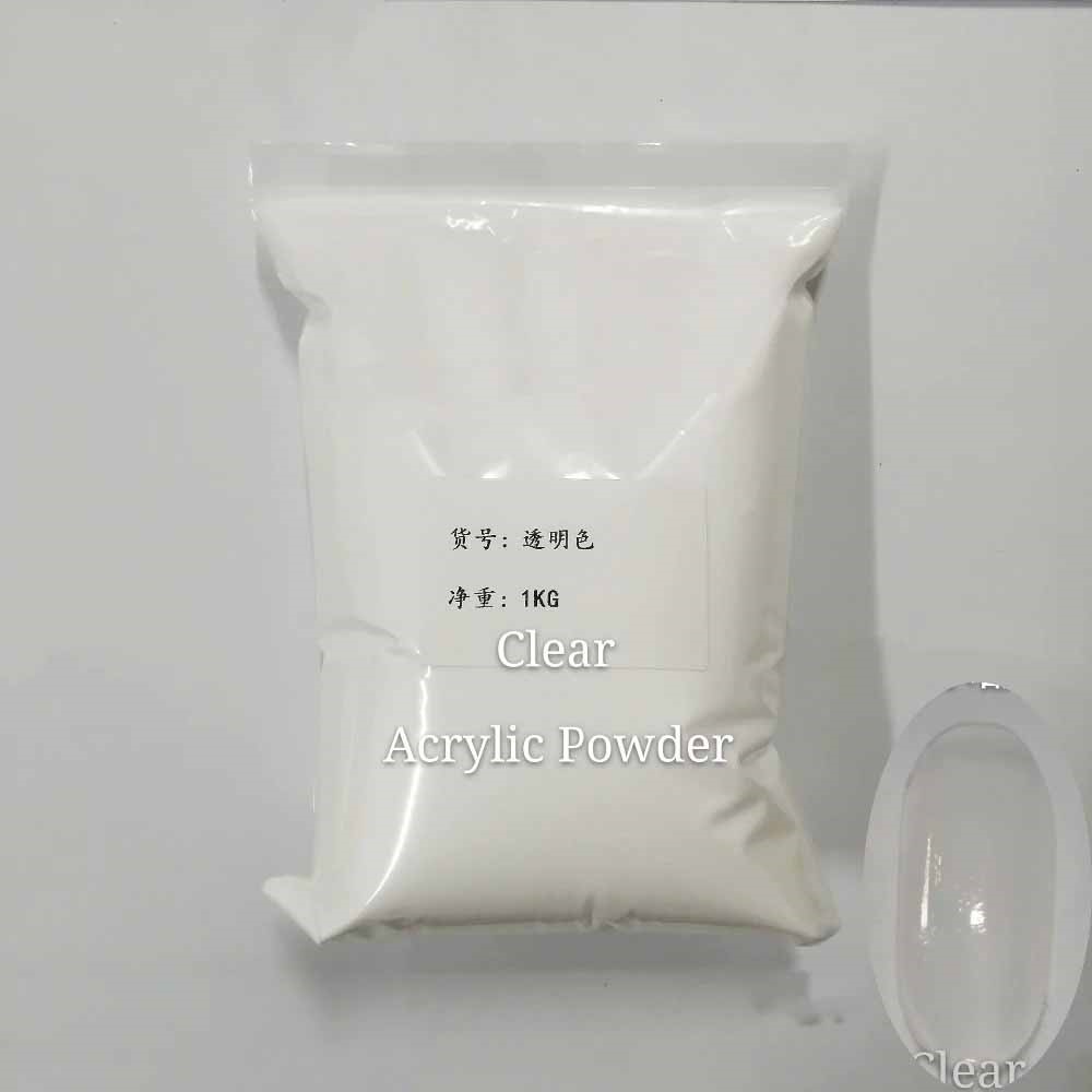 ผงอะคริลิค1กก. สำหรับเล็บผงสีข - Acrylic Powder Clear บทวิจารณ์และราคา
