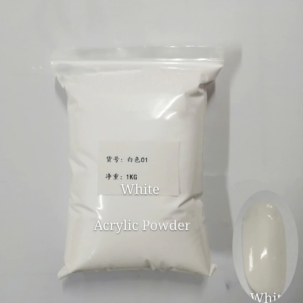 ผงอะคริลิค1กก. สำหรับเล็บผงสีข - Acrylic Powder Clear บทวิจารณ์และราคา