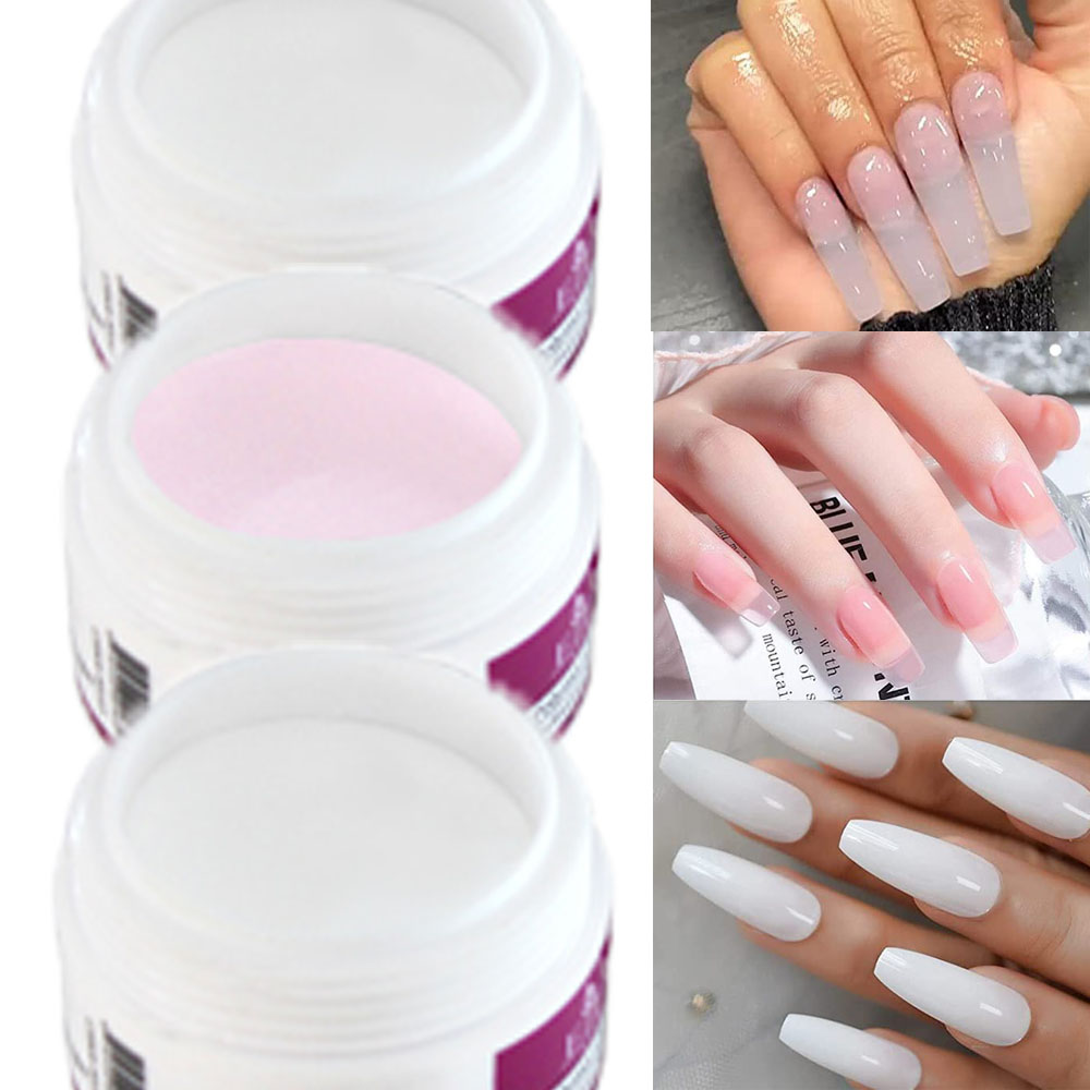 ผงเล็บอะคริลิก10กรัม/ขวดผงคริส - Acrylic Powder Clear บทวิจารณ์และราคา