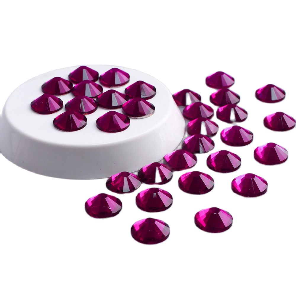 Fuchsia Bright SS3-SS50แก้วคริ - Nail Art Fuchsia บทวิจารณ์และราคา