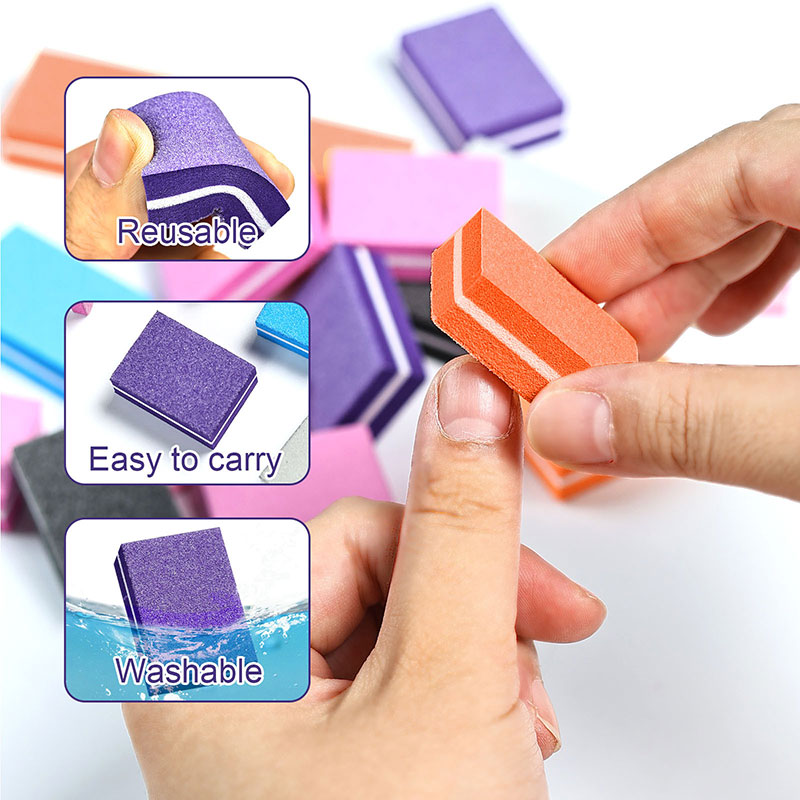 10/50pcs MINI Nails Art บัฟเฟอ - Nail Art Pinterest บทวิจารณ์และราคา