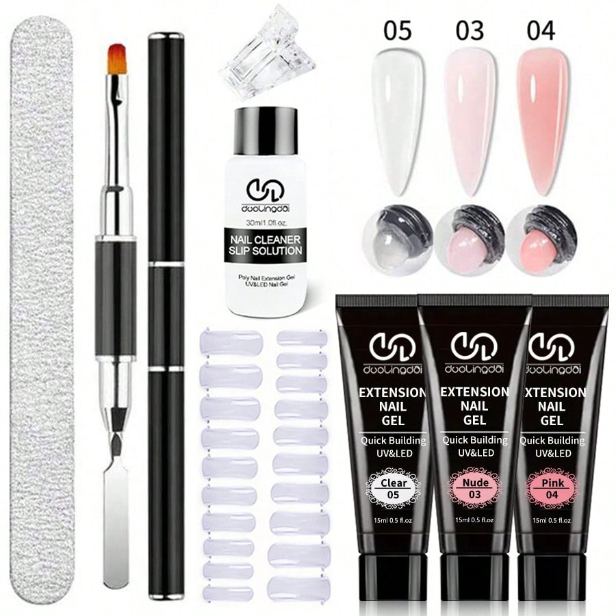 ชุดเจลต่อเล็บโพลี 8 ชิ้น/ชุด ช - Acrylic Powder Clear บทวิจารณ์และราคา