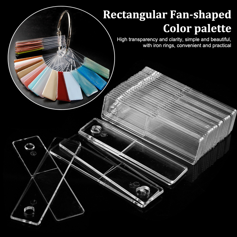 แผ่นแสดงสีเล็บปลอมรูปทรงสี่เหล - Nail Art Pinterest บทวิจารณ์และราคา