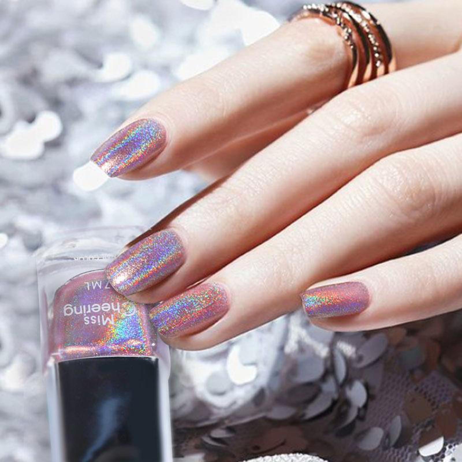 ผงกลิตเตอร์สำหรับตกแต่งเล็บ 7  - Nail Art Chrome บทวิจารณ์และราคา