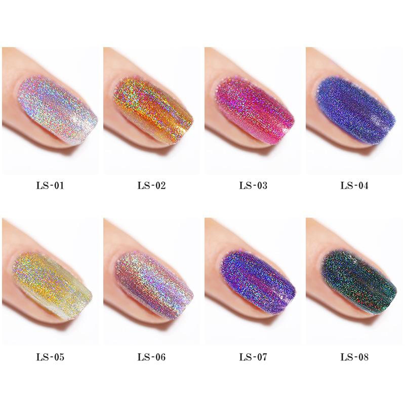 ผงกลิตเตอร์สำหรับตกแต่งเล็บ 7  - Nail Art Chrome บทวิจารณ์และราคา