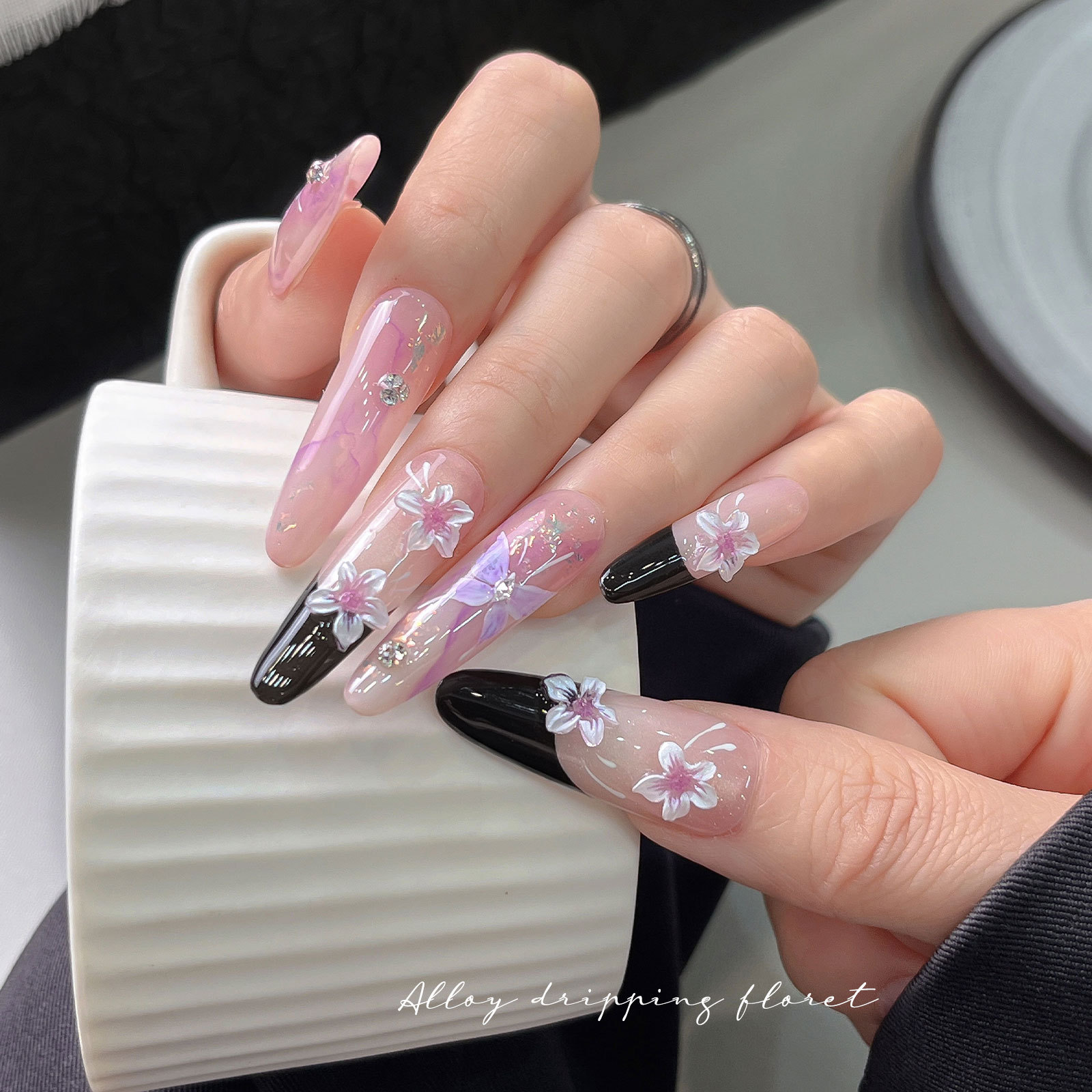 ชาร์มตกแต่งเล็บรูปดอกไม้ 5 กลี - Nail Art Lotso บทวิจารณ์และราคา