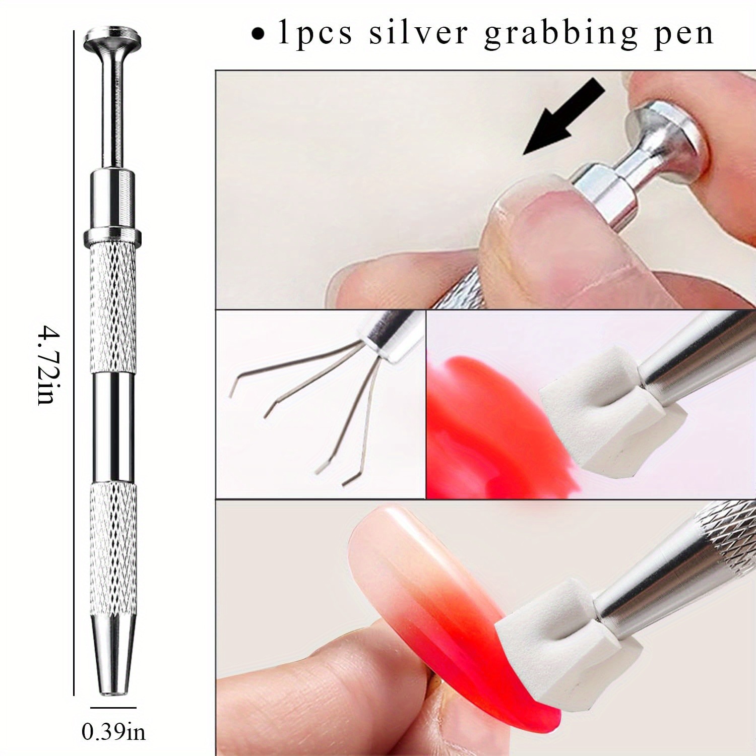 1/50/100Pcs สแควร์เล็บฟองน้ําช - Nail Art Pinterest บทวิจารณ์และราคา