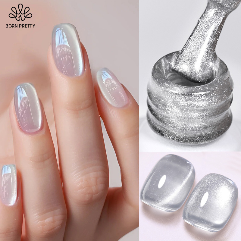 BORN PRETTY 10ml Silver Water  - Nail Art Chrome บทวิจารณ์และราคา