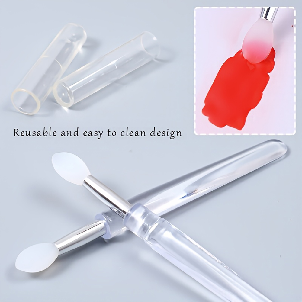 อุปกรณ์ทาสีเล็บแบบใช้ซ้ำได้ พร - Nail Art Chrome บทวิจารณ์และราคา