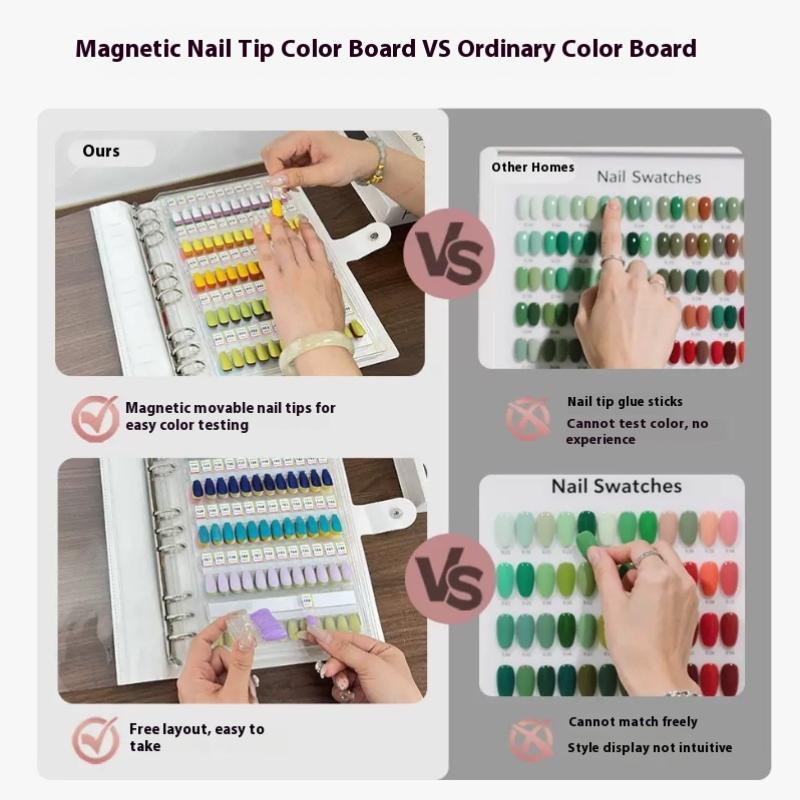 สมุดสีแม่เหล็กสำหรับทำเล็บ 48/ - Nail Art Pinterest บทวิจารณ์และราคา