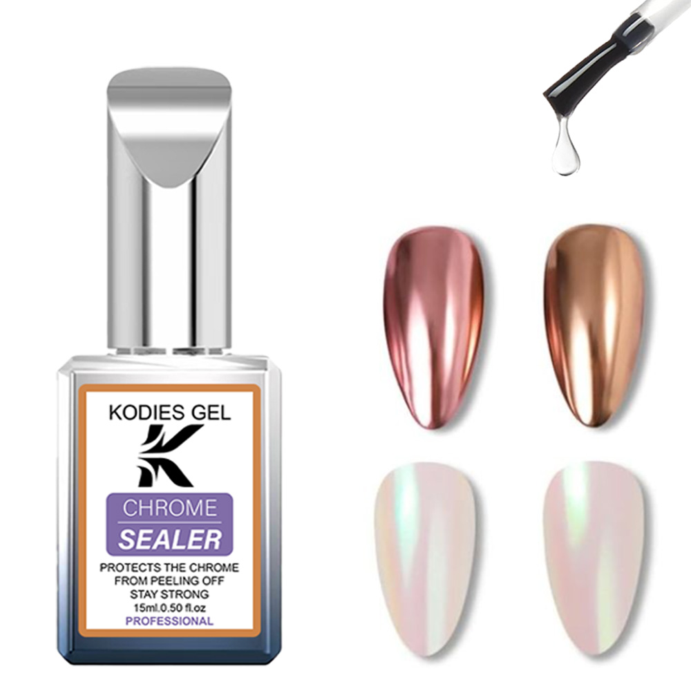 โคดี้ส์ เจล ท็อปโค้ท โครม ไม่ต - Nail Art Chrome บทวิจารณ์และราคา