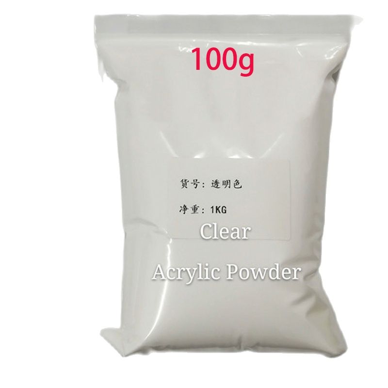 ผงอะคริลิคขนาด28/50/100ก. ผงขย - Acrylic Powder Clear บทวิจารณ์และราคา
