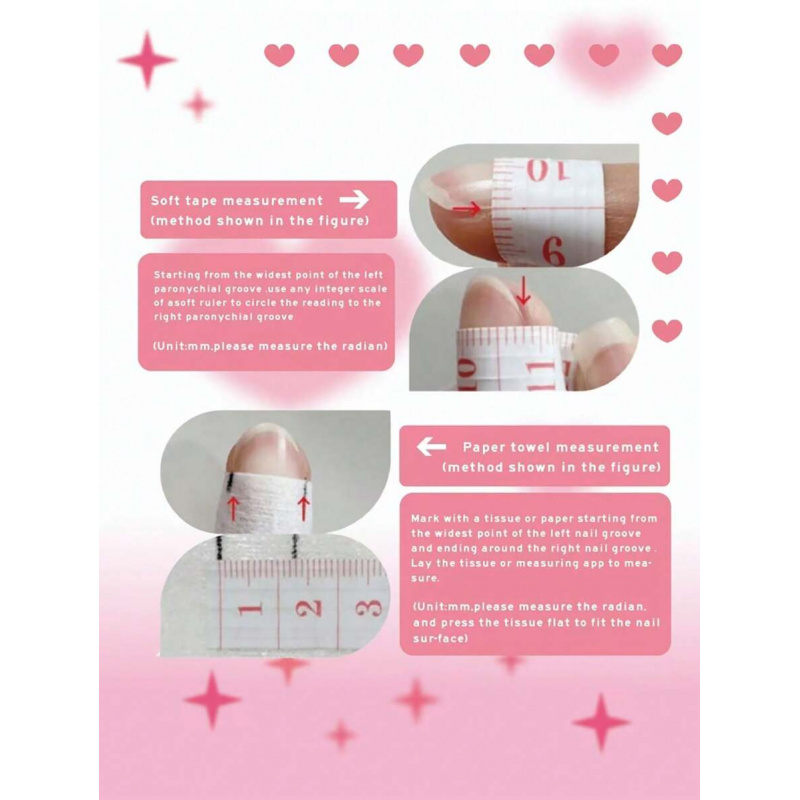 เล็บปลอมทำมือสีชมพู 10 ชิ้น ทร - Nail Art Pink Cat Eye บทวิจารณ์และราคา