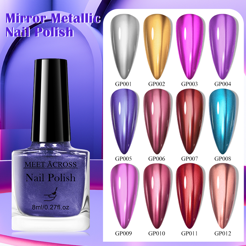 8ml แก้วขวดน้ํา Peel Off เล็บฤ - Nail Art Chrome บทวิจารณ์และราคา