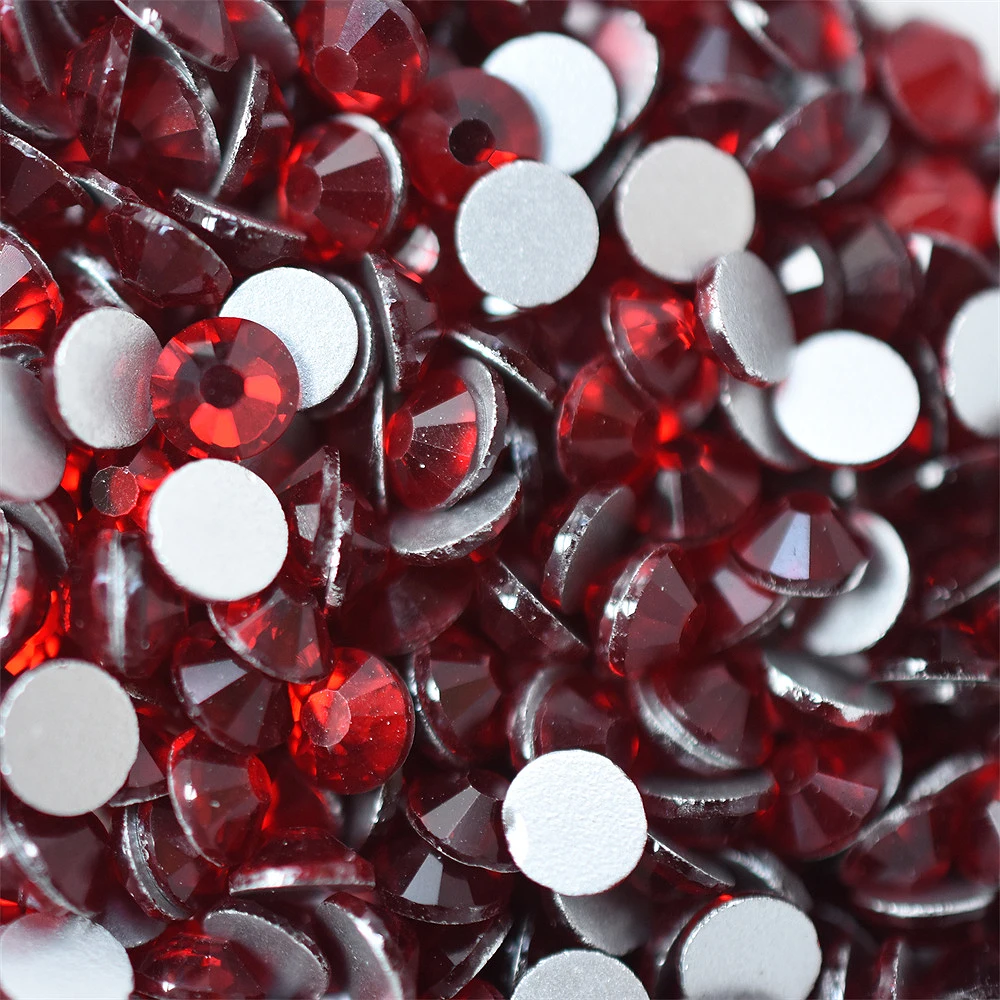 คริสตัลแก้วแบบไม่ใช้กาวร้อน รุ - Nail Art Fuchsia บทวิจารณ์และราคา