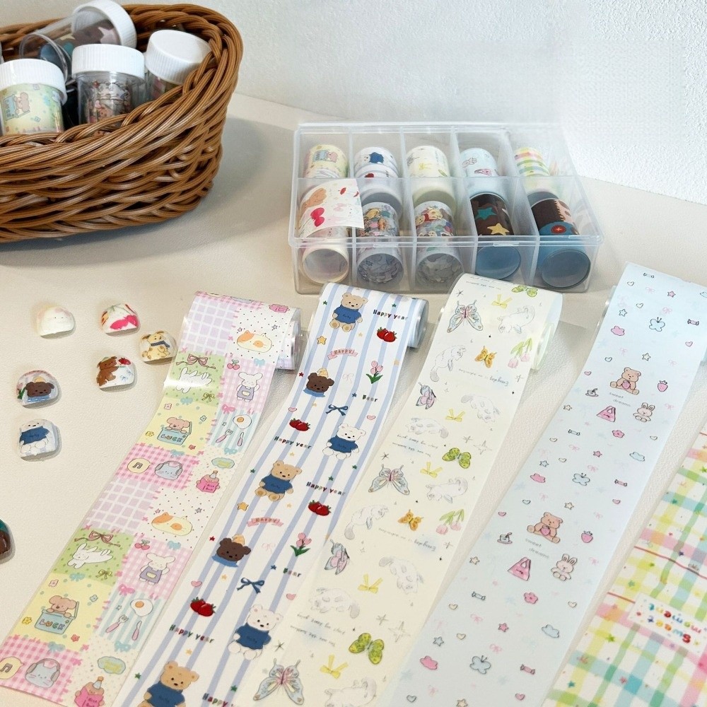 กระดาษฟอยล์ติดเล็บสีสันสดใส 10 - Nail Art Denim บทวิจารณ์และราคา